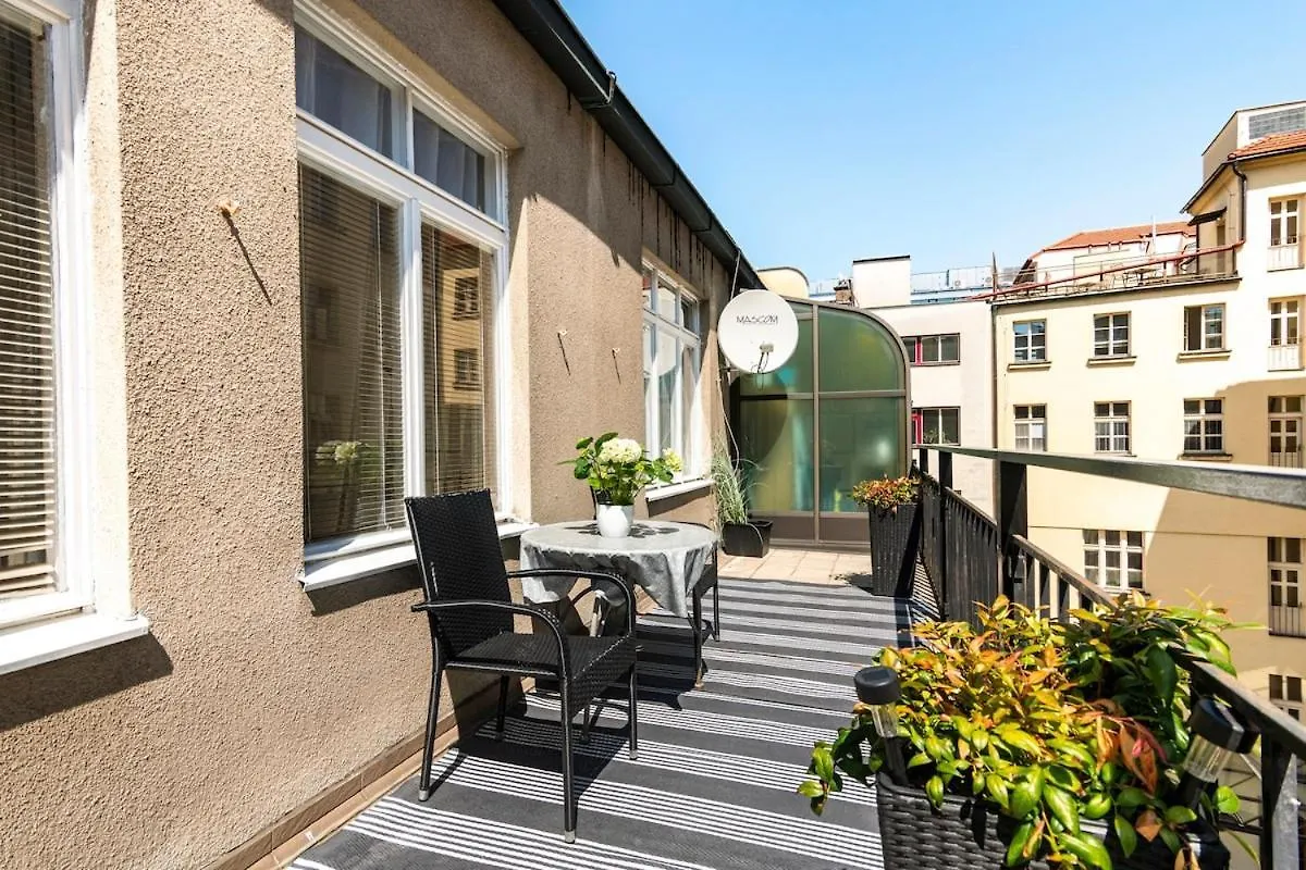 Terrace Apartment Prague Centre Wenceslas Square