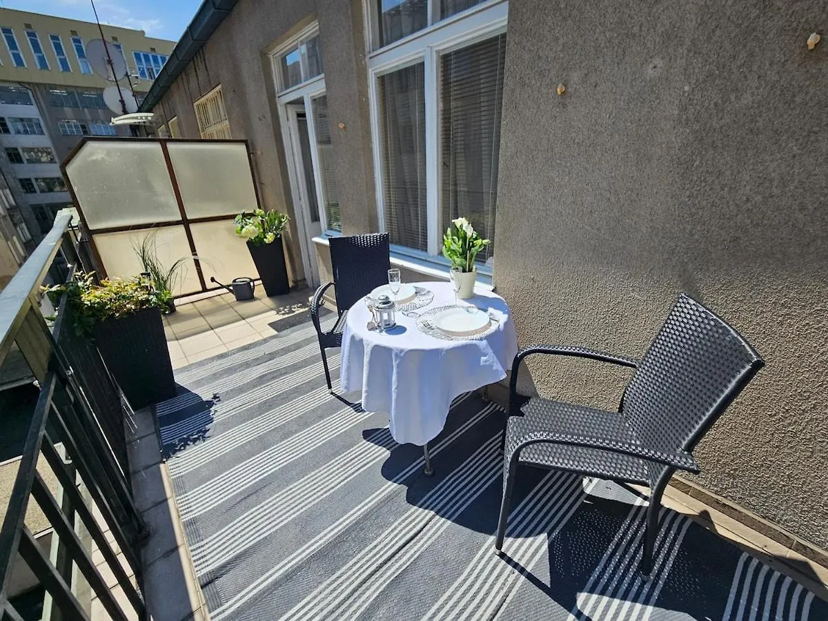 Terrace Apartment Prague Centre Wenceslas Square Tjeckien